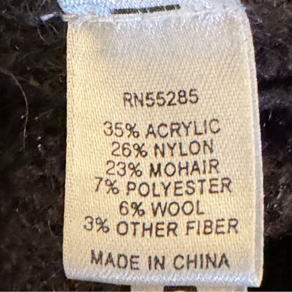 Express Design Studio Gray silver cropped sweater shirt top size medium M
b29 - Picture 3 of 4